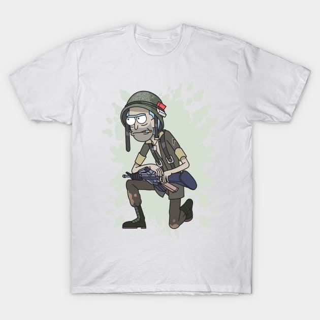 Soldier T-Shirt by Alien cat
